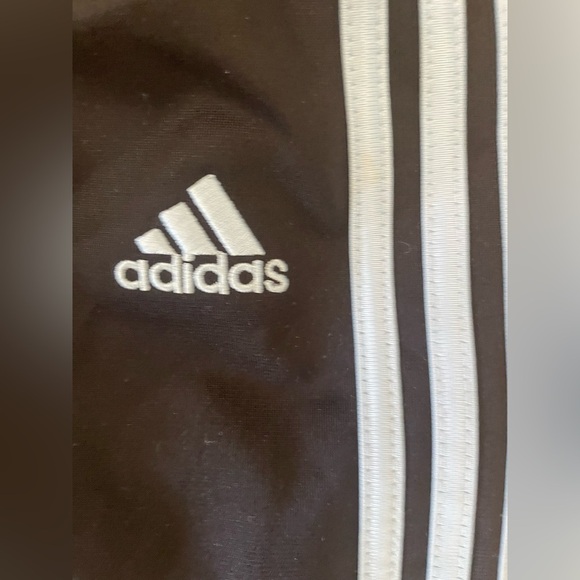 Adidas Black Tracksuit with Blue Stripes - Picture 5 of 6